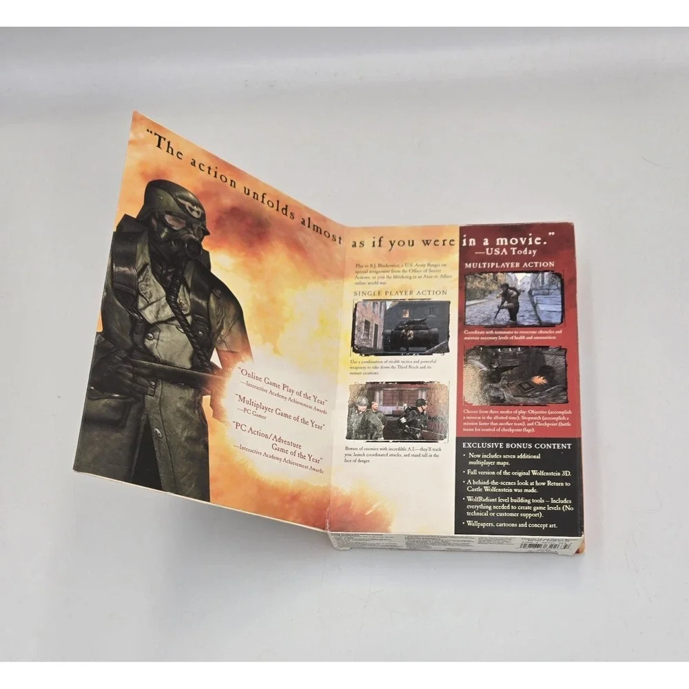Return to Castle Wolfenstein: Game of the Year (PC, 2002) COMPLETE